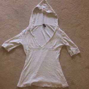 Hooded blouse